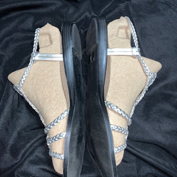 Silver Gladiator sandals - Picture 8 of 15